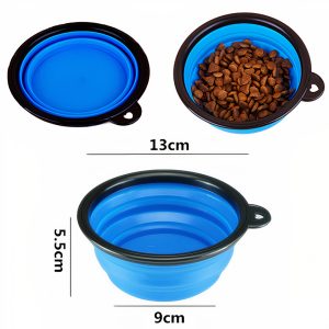 Bát ăn cho chó mèo bằng cao su SAWYER PET Silicone Bowl