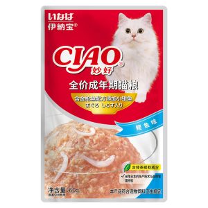 Pate cho mèo CIAO Tuna & Whitebait vị cá ngừ và cá chạch trắng