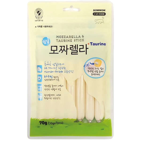 Xúc xích cho mèo vị phô mai MEOWOW Mozzarella & Taurine Stick