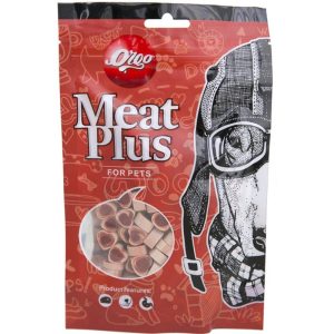 Xương cho chó vị thịt cắt hình trái tim VEGEBRAND Orgo Meat Plus Heart